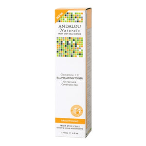 Andalou Naturals, Clementine Plus C Illuminating Toner, 6 Oz