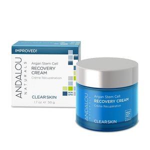 Andalou Naturals, Clear Skin Argan Stem Cell Recovery Cream, 1.7 Oz