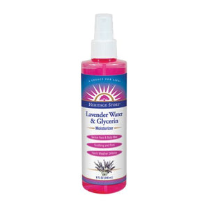 Heritage Store, Lavender Water and Glycerin Moisturizer, 8 OZ