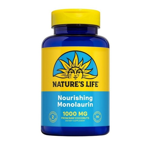 Nature's Life, Nourishing Monolaurin, 990 mg, 90 Caps