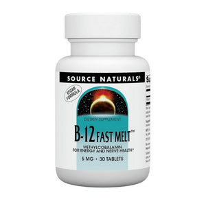 Source Naturals, Methylcobalamin Fast Melt, 30 TABS