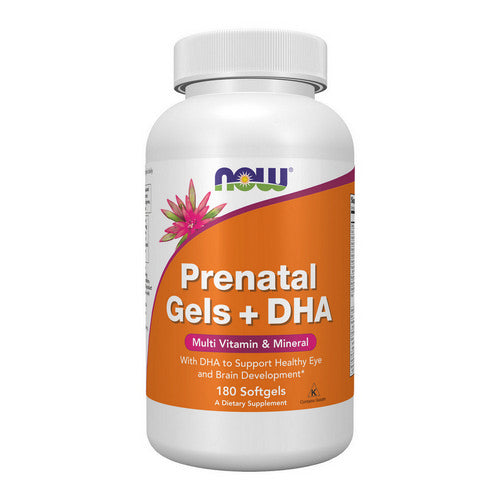Now Foods, Prenatal Gels + DHA, 180 Softgels