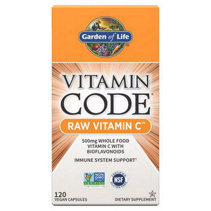 Garden of Life, Vitamin Code Raw Vitamin C, 120 Veg Caps