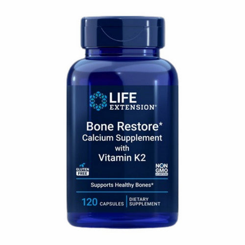 Life Extension, Bone Restore with Vitamin K2, 120 Caps
