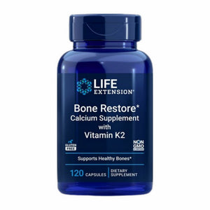 Life Extension, Bone Restore with Vitamin K2, 120 Caps