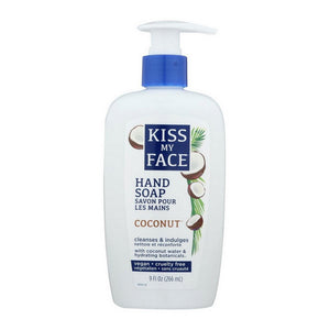 Kiss My Face, Hand Soap, Moisturizing Coconut 9 OZ