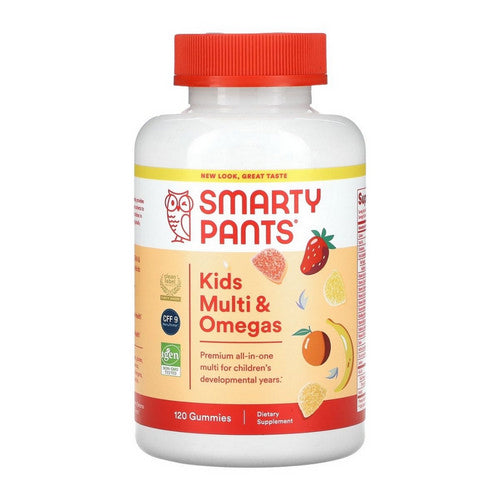 SmartyPants, Children's All-in-One Multivitamin Plus Omega-3 Plus Vitamin D, 120 COUNT