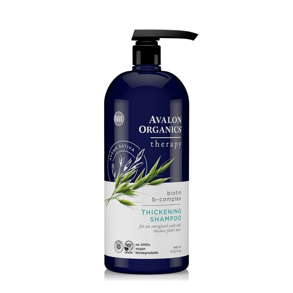 Avalon Organics, Thickening Shampoo Biotin B-Complex, 32 Oz