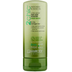 Giovanni Cosmetics, 2Chic Ultra Moist Deep Deep Moisture Hair Mask With Avocado & Olive Oil, 5.1 Oz