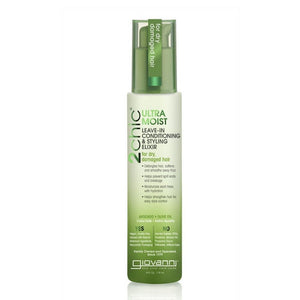 Giovanni Cosmetics, 2Chic Ultra-Moist Leave-In Conditioning And Styling Elixir With Avocado & Olive Oil, 4 Oz
