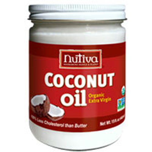 Nutiva, Organic Virgin Coconut Oil, 15 Oz
