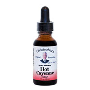 Dr. Christophers Formulas, Hot Cayenne Extract, 180000 HU, 1 Oz
