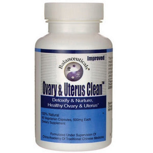 Balanceuticals, Ovary and Uterus Clean, 500 Mg, 60 Caps
