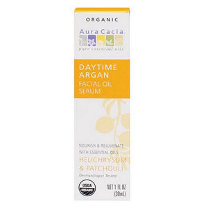 Aura Cacia, Daytime Argan Facial Oil Serum, 1 OZ