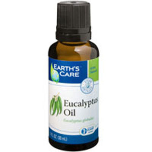 Earth's Care, 100% Pure Essential Oil Eucalyptus, 1 Oz