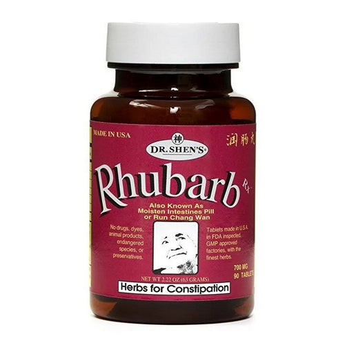 Dr. Shen's, Rhubarb RX, 700 Mg, 90 TABS