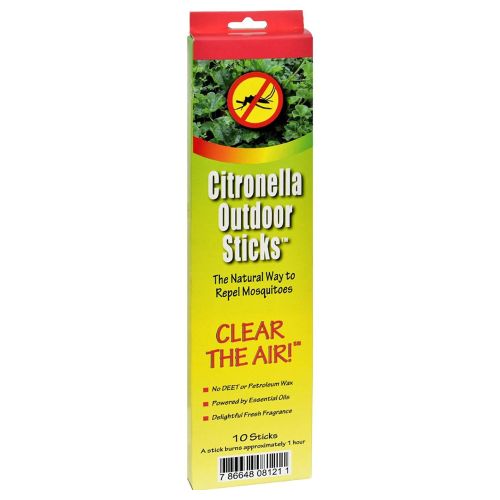 Neemaura, Outdoor Citronella Sticks, 10 Count