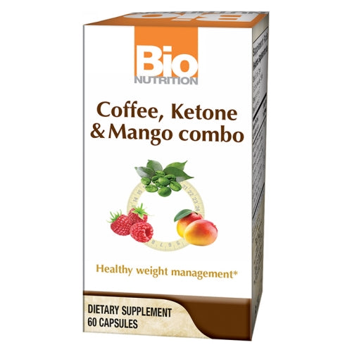Bio Nutrition Inc, Coffee Ketone Mango Capsules, 60 Count