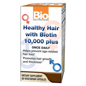 Bio Nutrition, Healthy Hair With Biotin, 60 vcaps