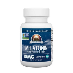 Source Naturals, Sleep Science Melatonin, 10 Mg, 60 Tabs