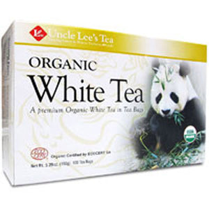 Uncle Lees Teas, Organic White Tea, 40 Bags