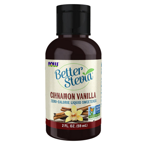 Now Foods, Better Stevia Liquid Sweetener, Cinnamon Vanilla 2 fl oz
