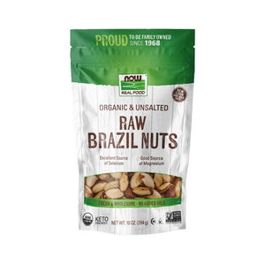 Now Foods, Organic Brazil Nuts, Unsalted 10 Oz
