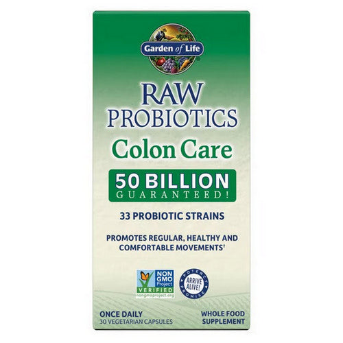 Garden of Life, Garden of Life Raw Probiotics Colon Care, 30 Caps