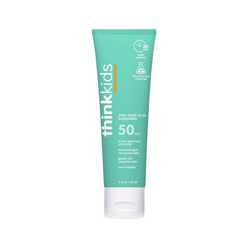 Thinkbaby, Sunscreen Lotion Clear Zinc Spf 50, 3 Oz