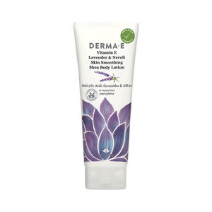 Derma e, Vitamin E Lavender-Neroli Therapeutic Shea Body Lotion, 8 Oz