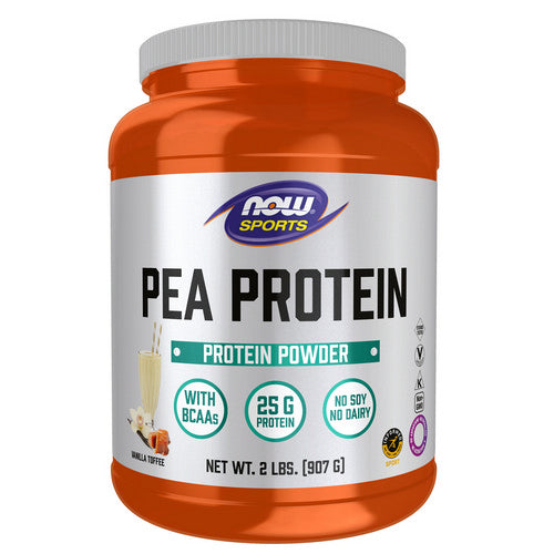 Now Foods, Pea Protein Vanilla Toffee, 2 lbs