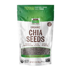 Now Foods, Organic Chia Seed Black, 12 oz