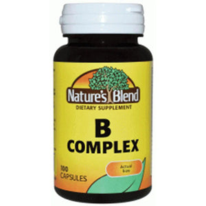 Nature's Blend, B Complex Capsules, 100 Caps