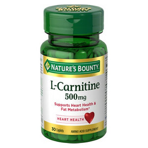 Nature's Bounty, L-Carnitine, 500 Mg, 30 Caps