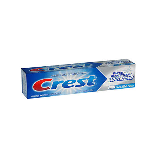 Crest, Tartar Protection Toothpaste Whitening Cool Mint, 8.2 Oz