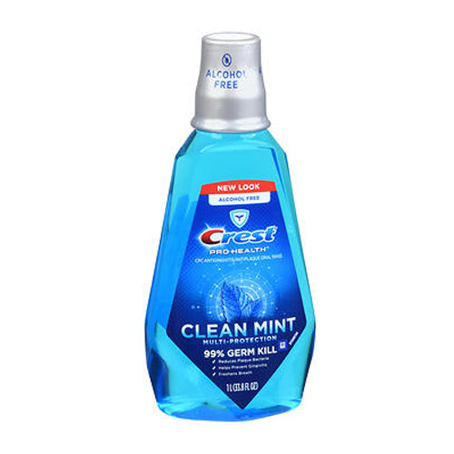 Crest, Pro-Health Multi-Protection Cpc Antigingivitis Antiplaque Oral Rinse Clean Mint, 1000 ml