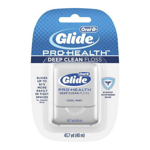 Oral-B, Glide Pro-Health Deep Cleaning Floss Cool Mint, 43.7 YD