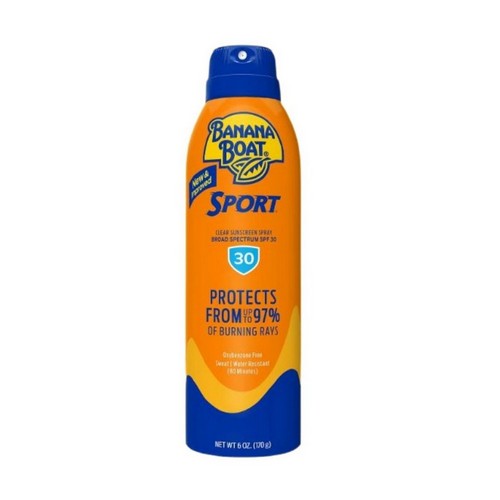Banana Boat, Sport Ultra Clear Sunscreen Spray Spf 30, 6 OZ