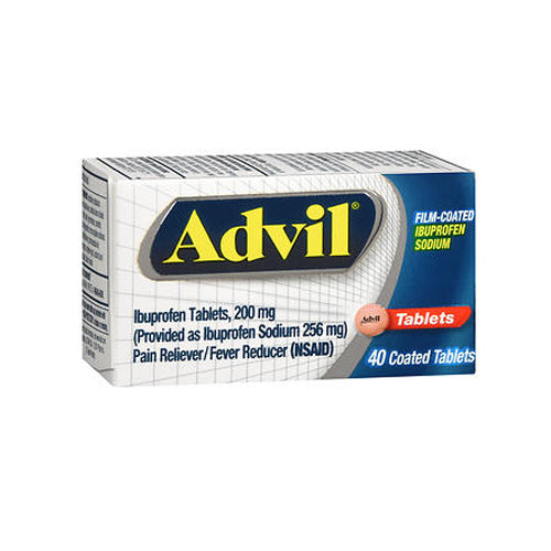 Advil, Film-Coated Tablets, 40 tabs