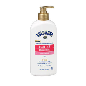 Gold Bond, Diabetics' Dry Skin Relief Body Lotion, 13 Oz