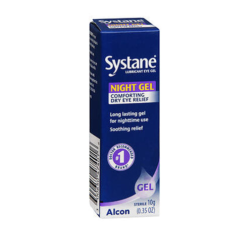 Systane, Night Gel Lubricant Eye Gel, 10 Ml