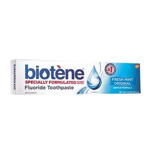 Biotene, Fluoride Toothpaste Fresh Mint Original, 4.3 Oz
