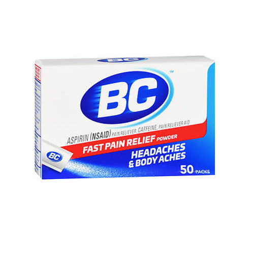 BC, Pain Relief Powder Packs, 50 Each