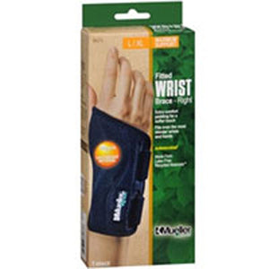 Mueller, Green Fitted Wrist Brace Maximum Large Xlarge Right, 1 Each