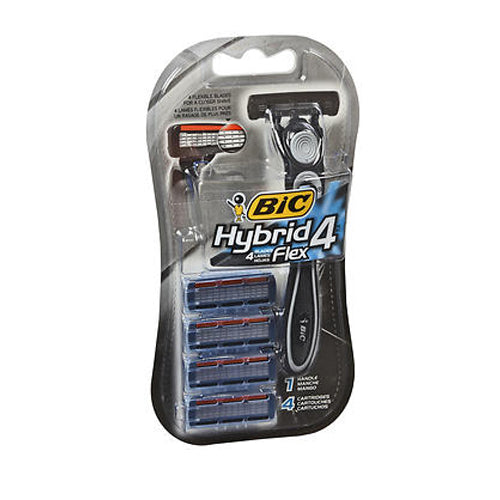 Bic, Flex 4 Sensitive Handle Plus Cartridges, 1 Each