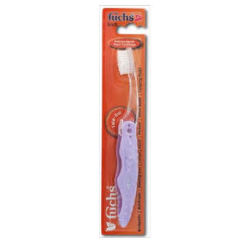 Fuchs Brushes, Pocket Nylon Toothbrush, 1 Count