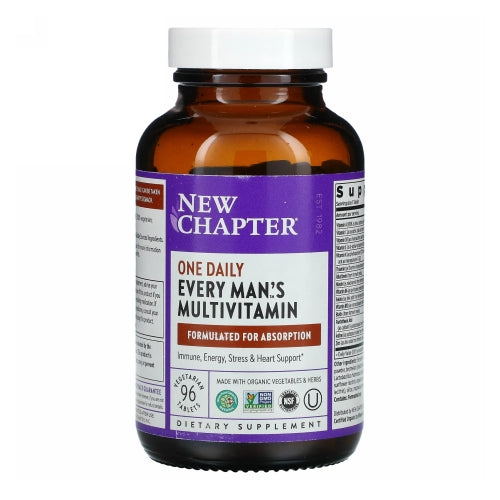 New Chapter, Every Man's One Daily Men's Multivitamin, 96 Tabs