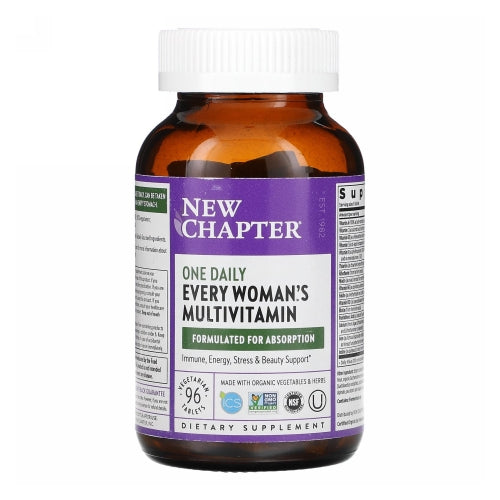 New Chapter, Every Woman's One Daily Multivitamin, 96 Veg Tabs