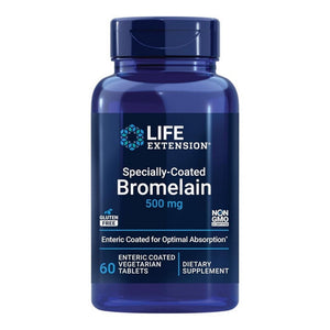 Life Extension, Specially-Coated Bromelain, 500 Mg, 60 Enteric Coated Tablets