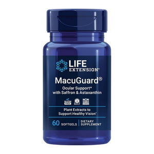 Life Extension, Macuguard Ocular Support Plus Astaxanthin and C3G, 60 Sgels